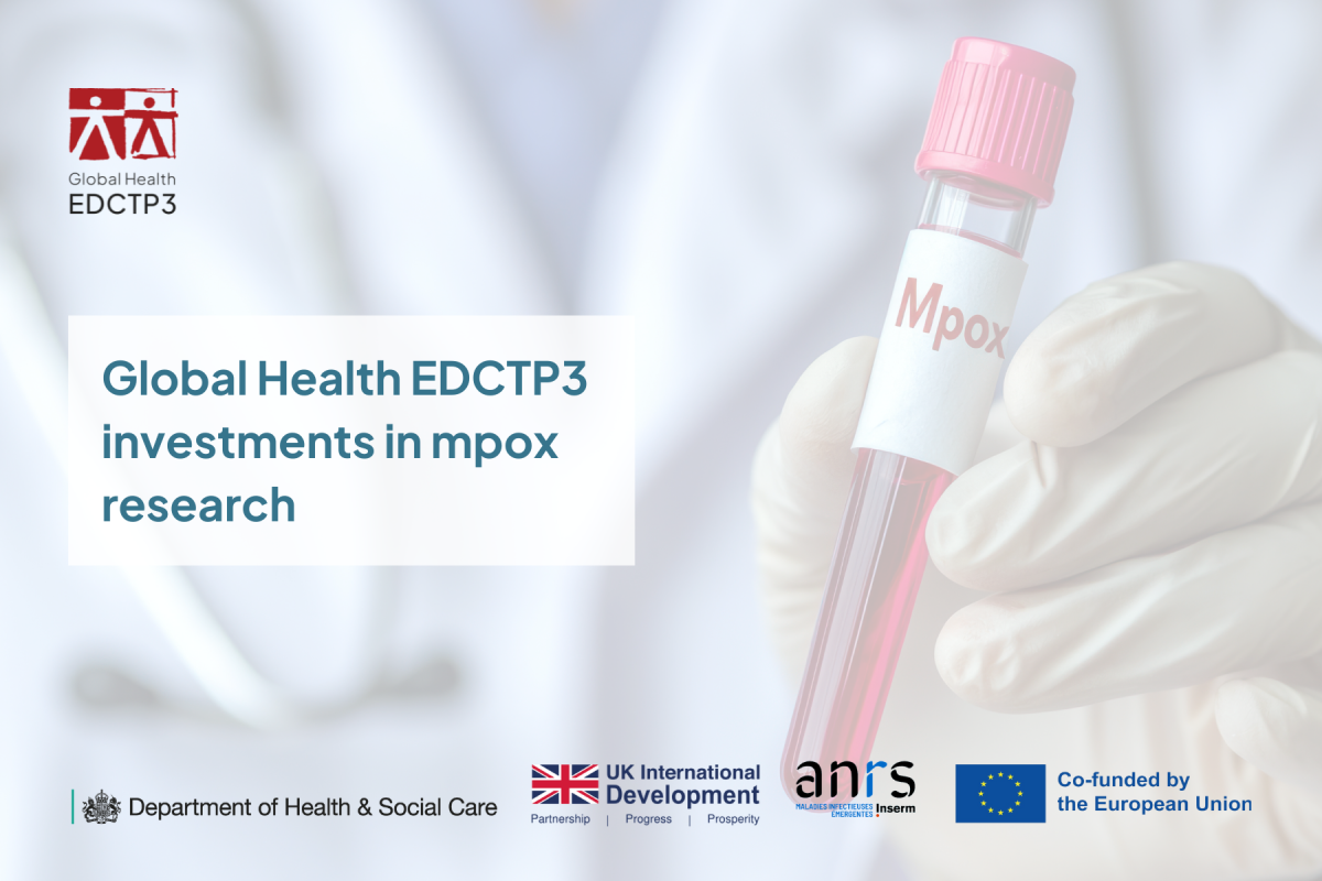 Global Health EDCTP3 funds additional research projects to combat mpox ...