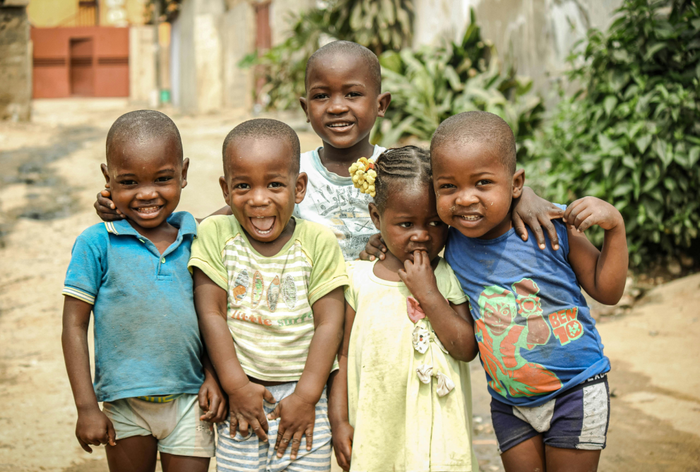 Smiling children