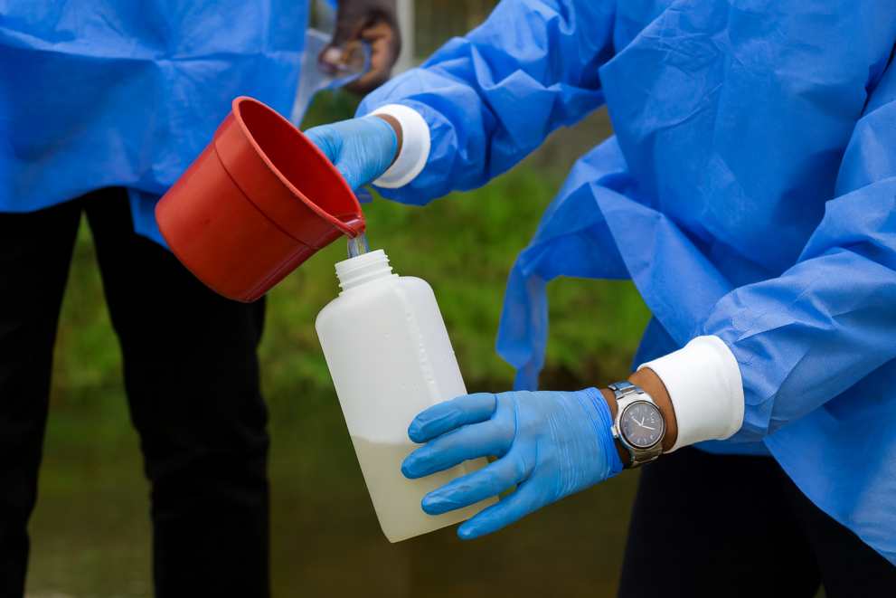 ODIN project water sample collection