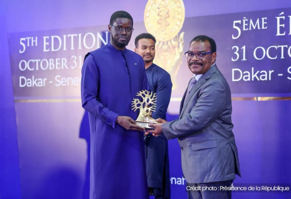 Dr Michael Makanga receives Prix Galien Africa 2025