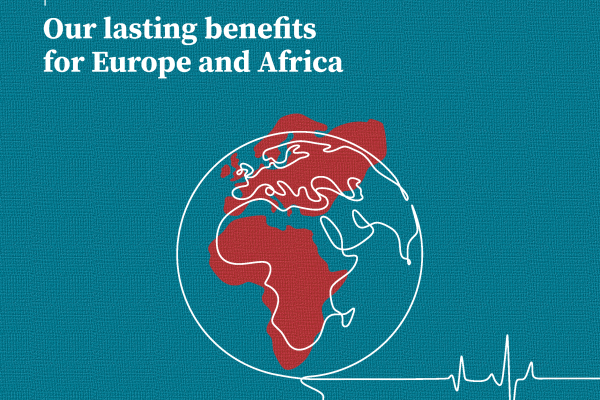 Our lasting benefits for Europe and Africa, booklet cover